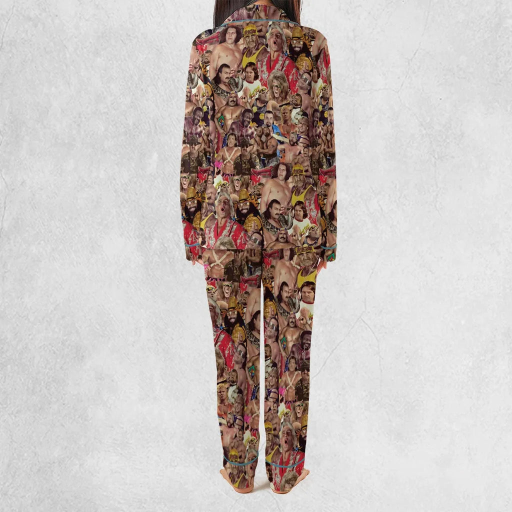 Pro Wrestlers Pajamas Set
