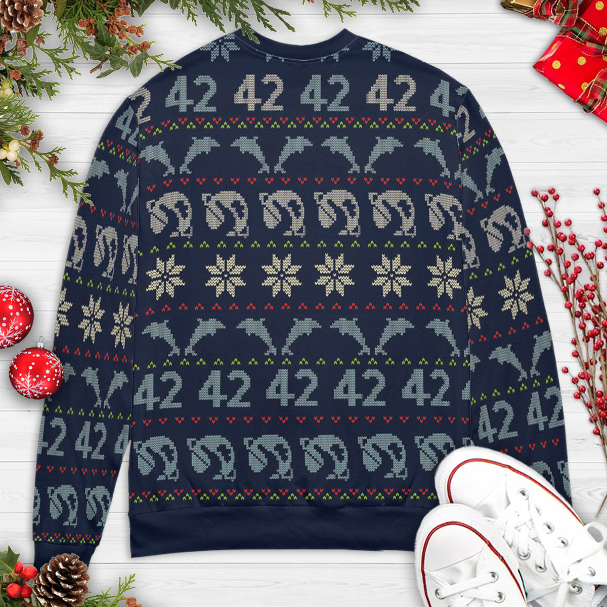 42 Marvin Don't Talk To Me  The Hitchhiker's Guide to the GalaxyUgly Christmas Sweatshirt
