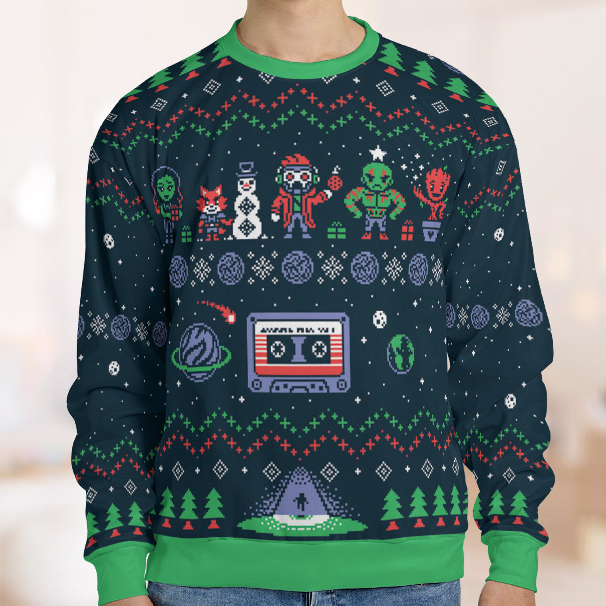 Guardians of the Galaxy Ugly Christmas Sweatshirt