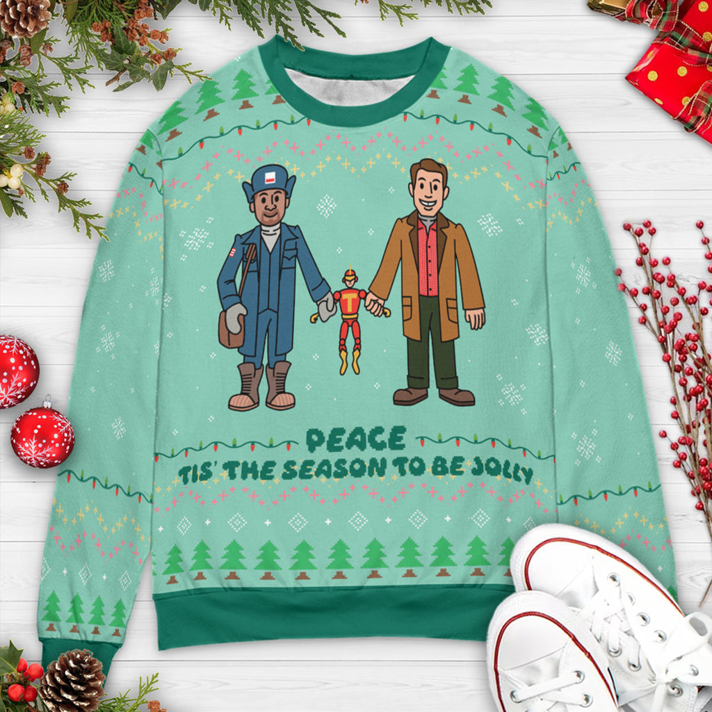 Tis The Season To Be Jolly Ugly Christmas Sweatshirt