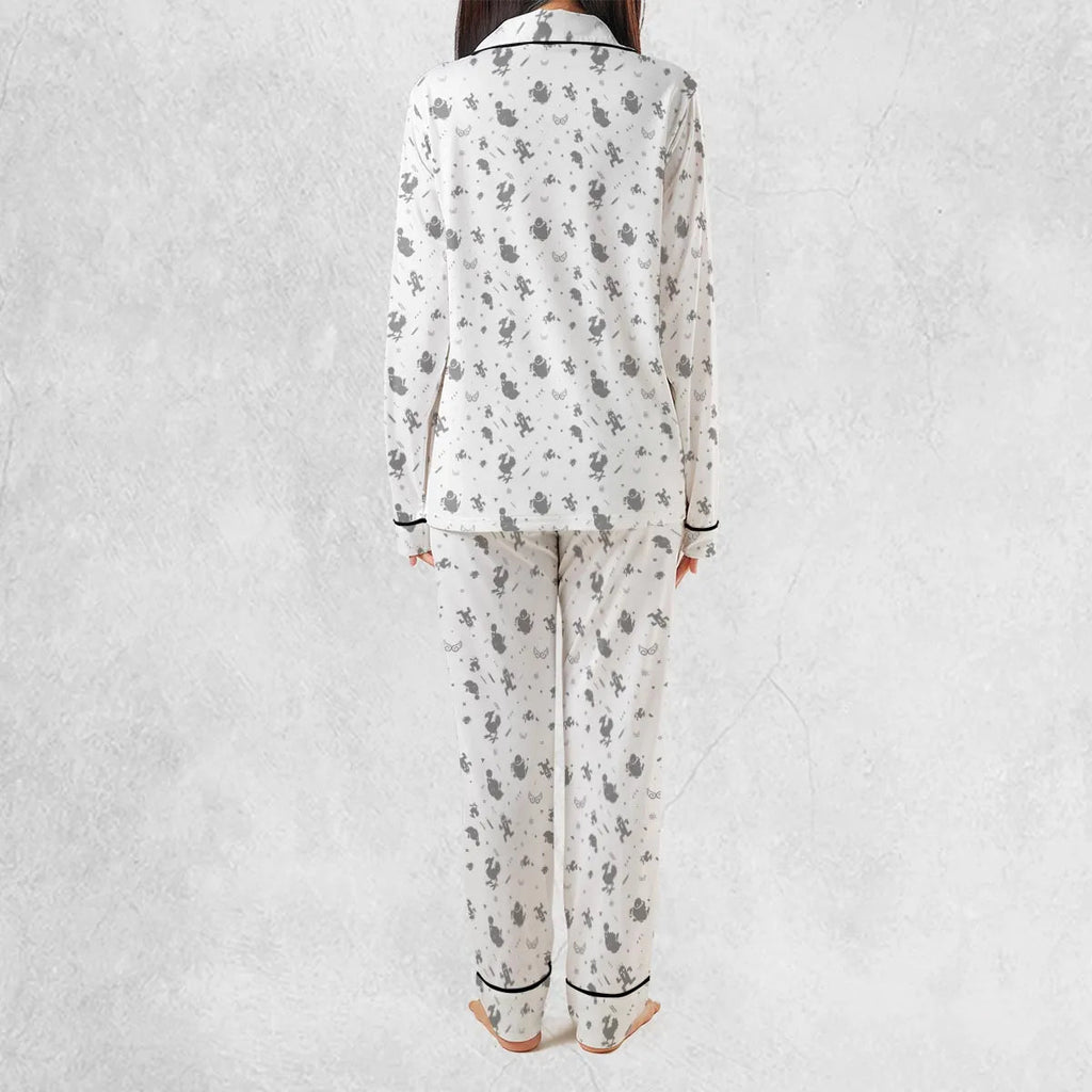 Final Fantasy Creatures Pattern Pajamas Set