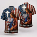 Divine Embrace 9 11 God Bless America Hawaiian Shirt 911 25Th Anniversary Never Forget Merch