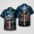 Faith Rising 9 11 Eagle Memorial Hawaiian Shirt 911 25Th Anniversary Never Forget Clothes Best Patriotic Gift