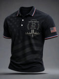 911 25Th Anniversary Never Forget Polo Shirt 9 11 Memorial Apparel Best Gifts For Husband