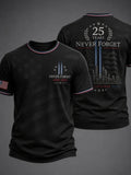 9 11 25Th Anniversary We Will Never Forget Vintage T-Shirt Patriotic 911 Memorial Apparel Best Gift Ideas