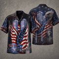 9 11 Eagle Liberty Memorial Hawaiian Shirt Twin Towers Tribute Aloha Shirt Present For Him