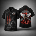 Wings Of Valor 343 Firefighter 9 11 Memorial Hawaiian Shirt 25th Anniversary Memorial Merch