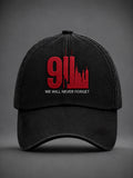 Where Heroes Kneel 9 11 Firefighter Hat We Will Never Forget Cap Dad Gifts