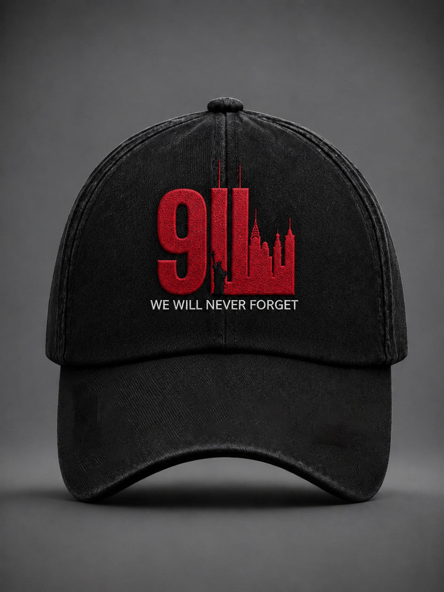 Where Heroes Kneel 9 11 Firefighter Hat We Will Never Forget Cap Dad Gifts
