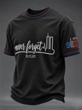 9 11 25Th Anniversary Never Forget Graphic T-Shirt Best Patriot Day Apparel Gift Ideas