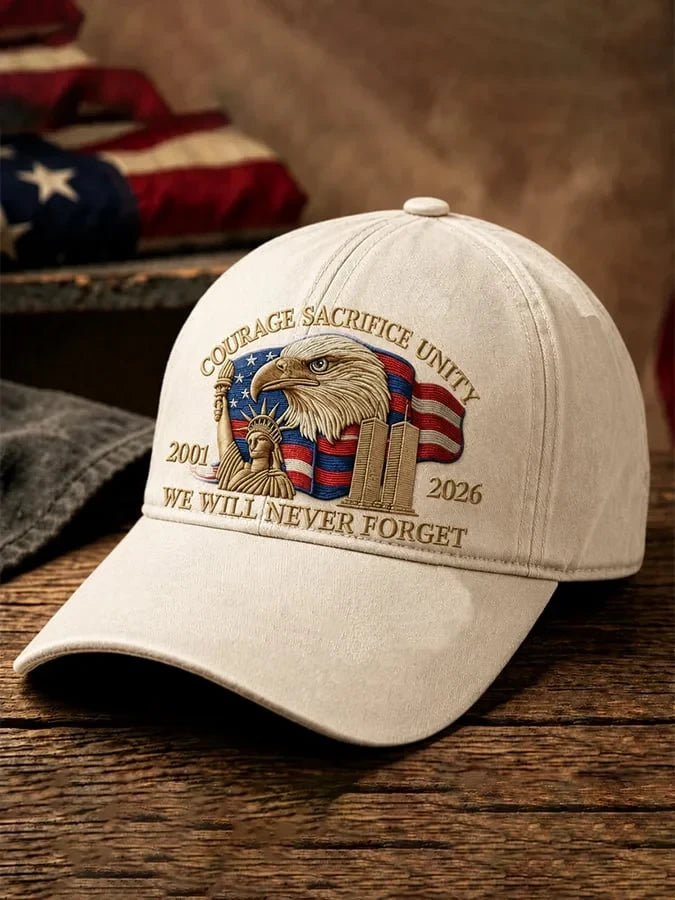 9 11 25Th Anniversary Never Forget Hat 9 11 Memorial Baseball Cap Patriot Day Gifts
