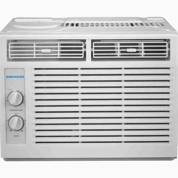 Emerson Quiet Kool 5000 BTU 115V Window Air Conditioner, White - EARC5MD1