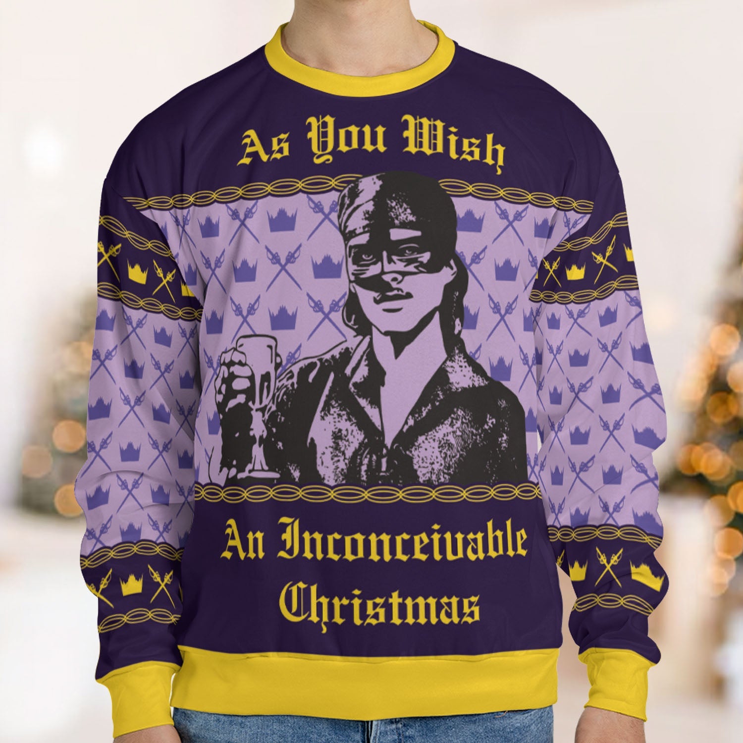 As You Wish The Princess Bride Ugly Christmas Sweatshirt