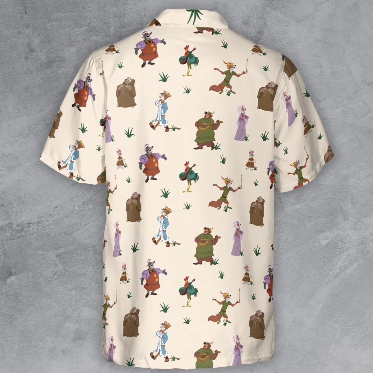 Oo-de-lally Robin Hood Characters Button Down Shirt