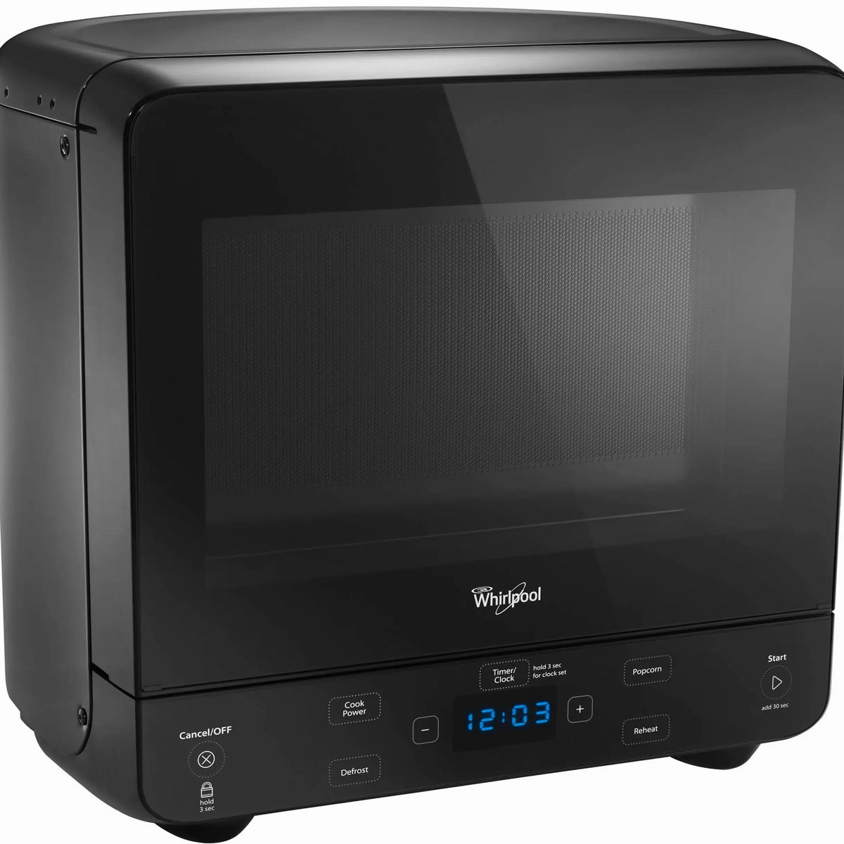 Whirlpool 0.5 Cu. Ft. Black Countertop Microwave - WMC20005YB