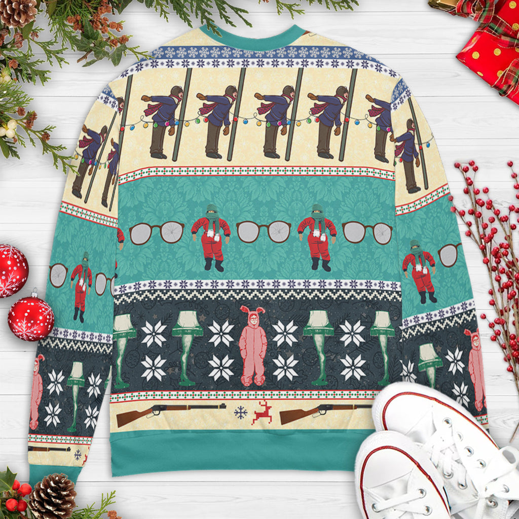 Oh Fudge A Christmas Story Ugly Christmas Sweatshirt