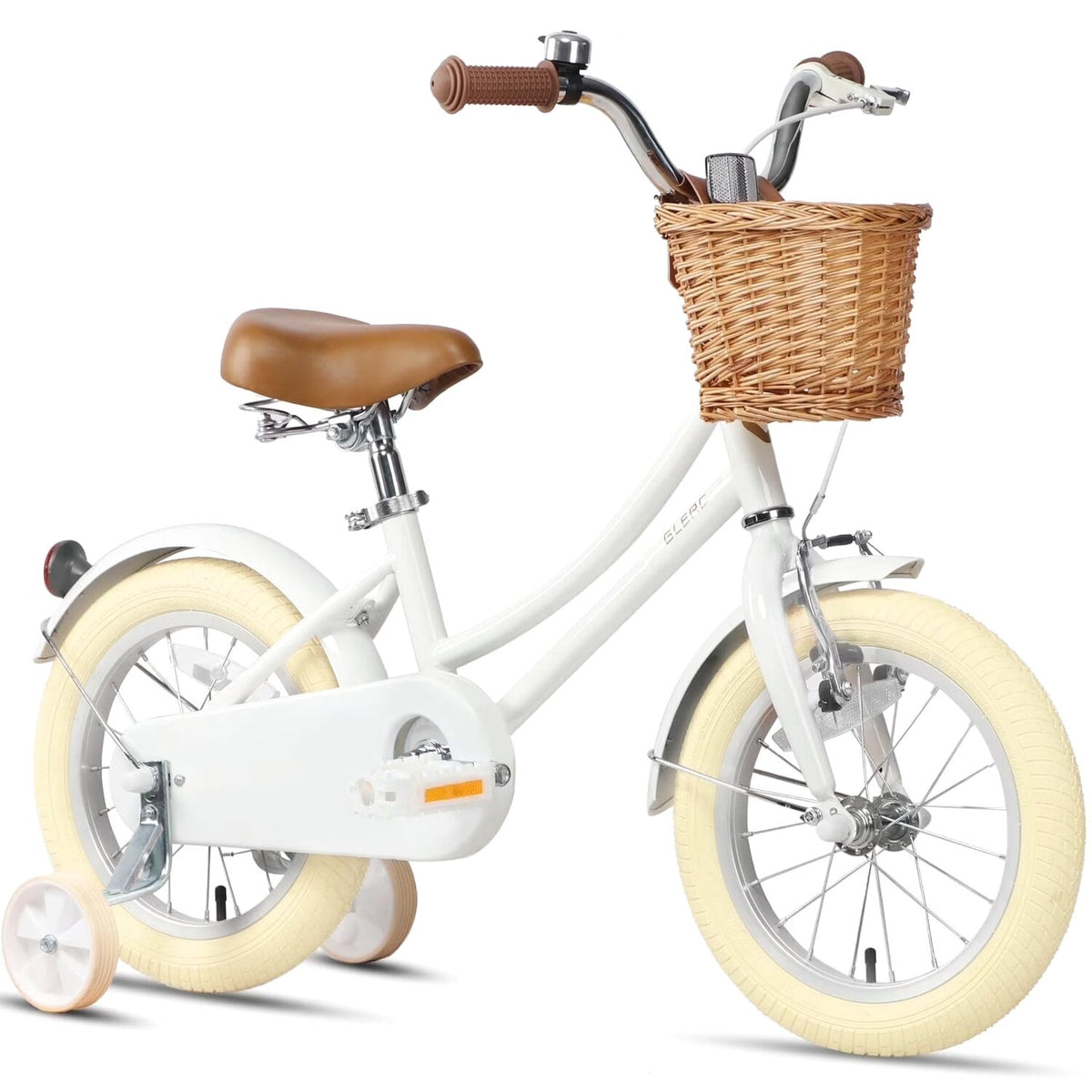 Glerc Girls' Kids' Bike, 12 inch, Pink, Ages 2-4 Years - Little Molly