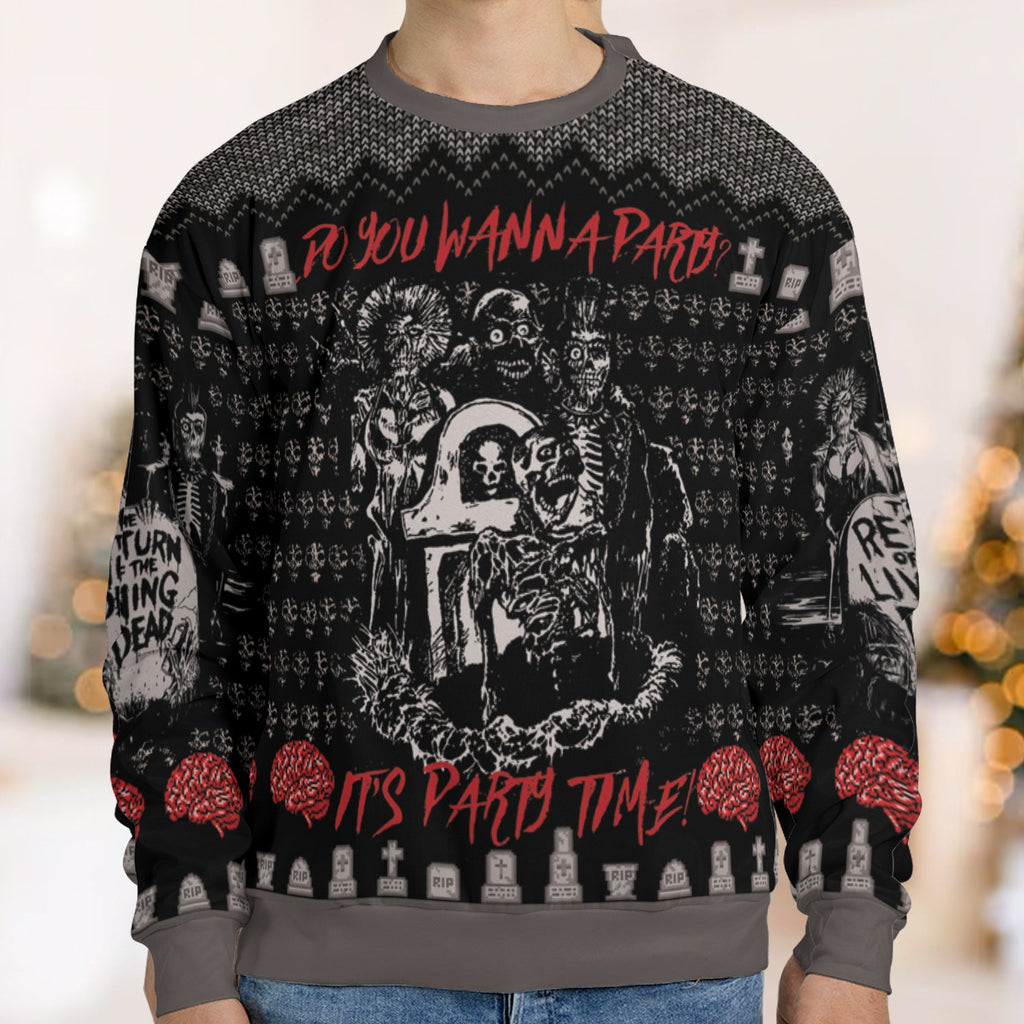 It's Party Time Ugly Christmas Sweatshirt