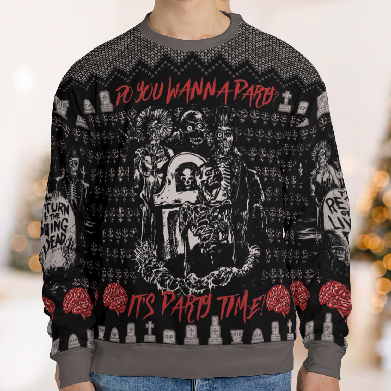It's Party Time Ugly Christmas Sweatshirt