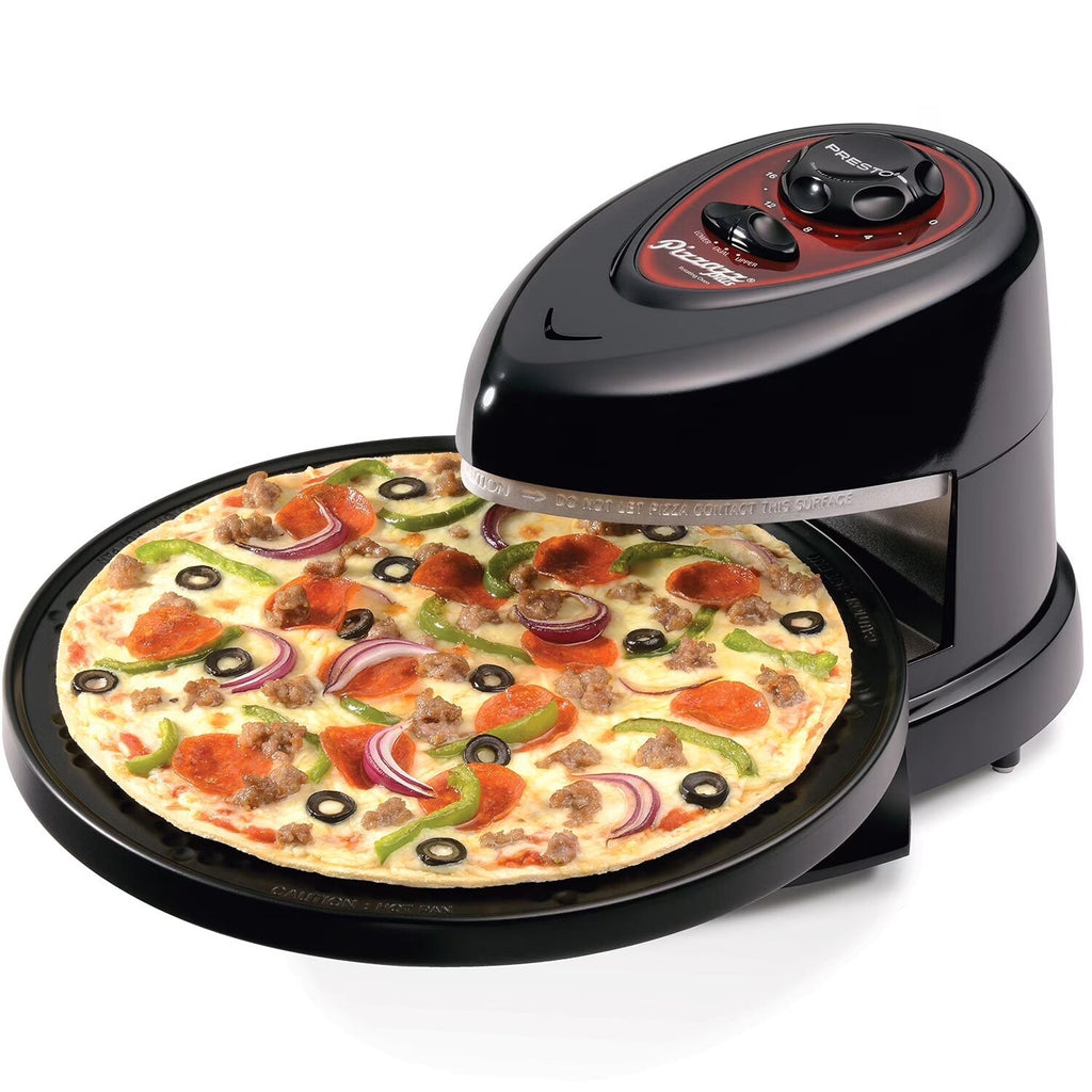 Presto Pizzazz Plus Rotating Pizza Oven, Black - 03430