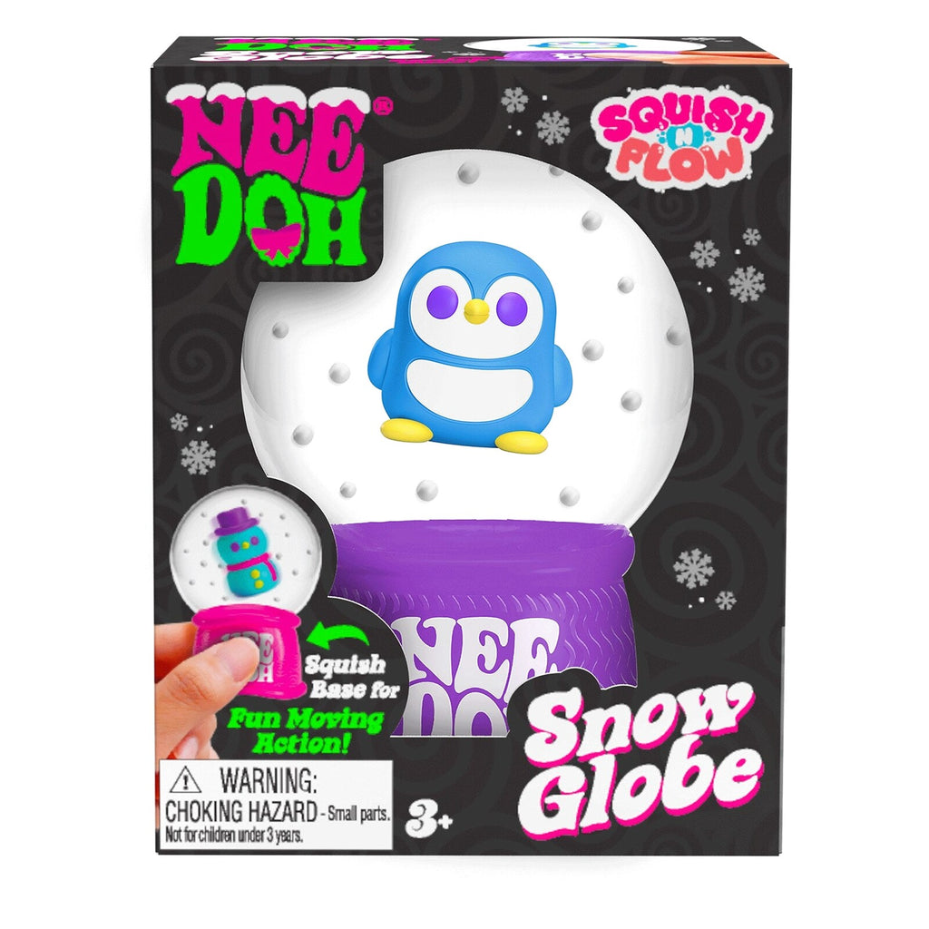 Glow Snow Globe Squeeze Toy