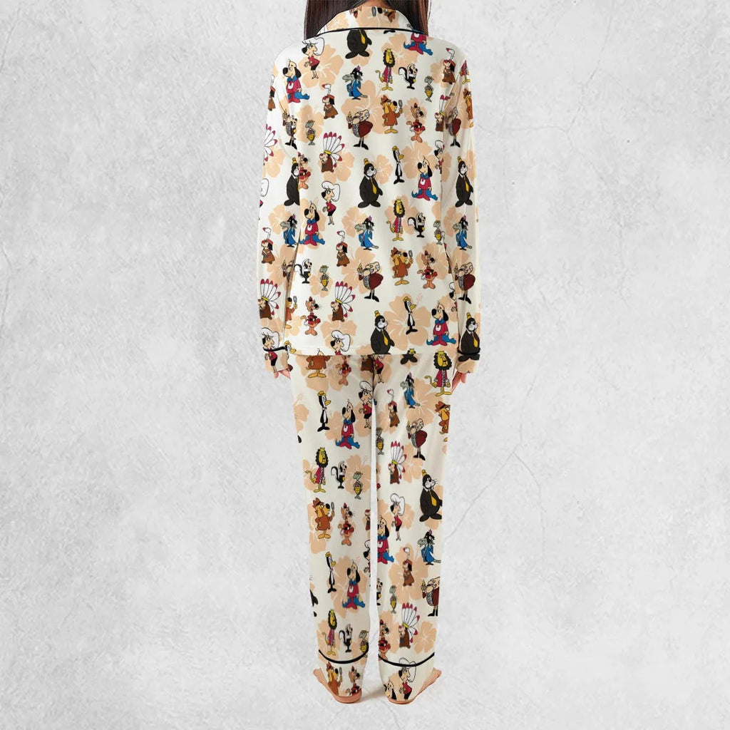 Nostalgia Underdog Characters Pajamas Set