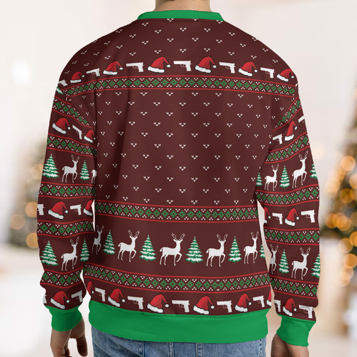 The Guns Of Brixton Trading Places Ugly Christmas Sweatshirt