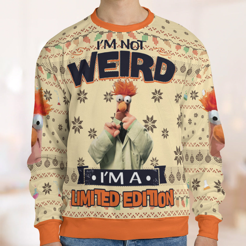 I'm Noy Weird The Muppets Ugly Christmas Sweatshirt