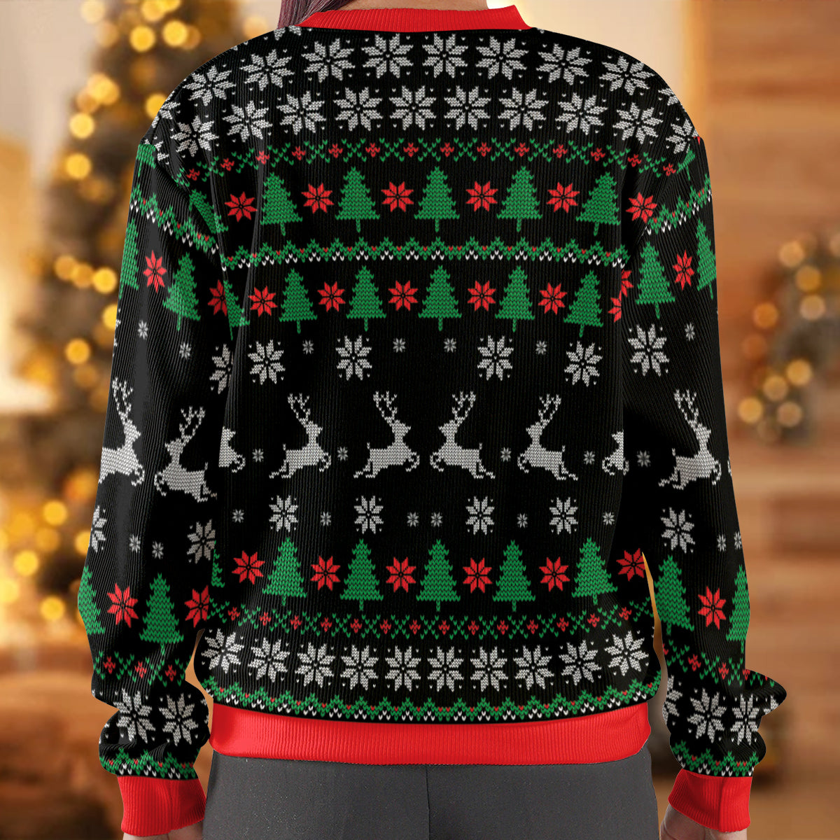 Santa Merry 4th Of Easter Ugly Christmas Sweatshirt