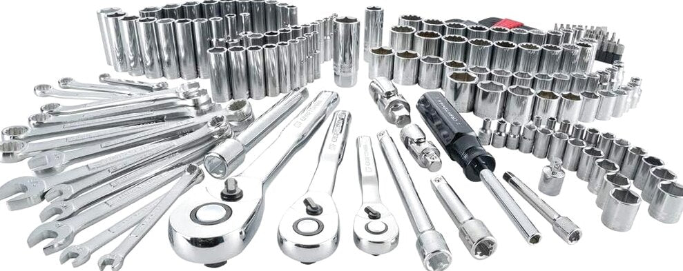 CRAFTSMAN Mechanics Tool Set, 1/4 and 3/8 Inch Drive, 189 Piece - CMMT12134