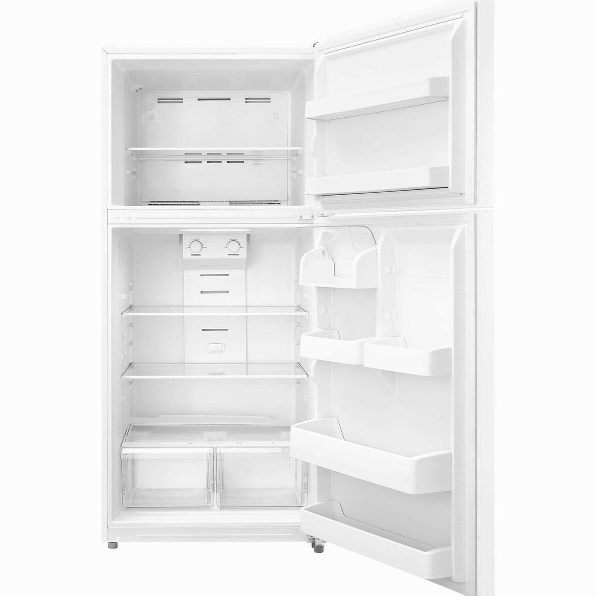 Insignia Top-Freezer Refrigerator, 18 Cu. Ft., White - NS-RTM18WHD2