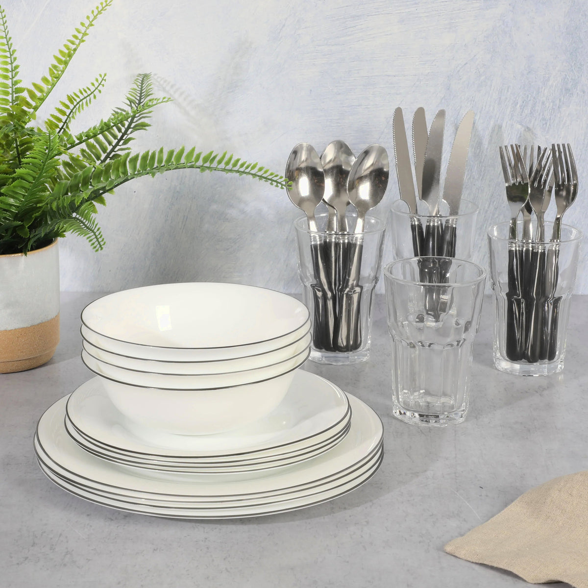 Gibson Home 71-Piece Stainless Steel Silver Cookware Combo Set