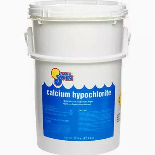 Cal-Chlor Calcium Hypochlorite Pool Shock Granules, 50 Lbs