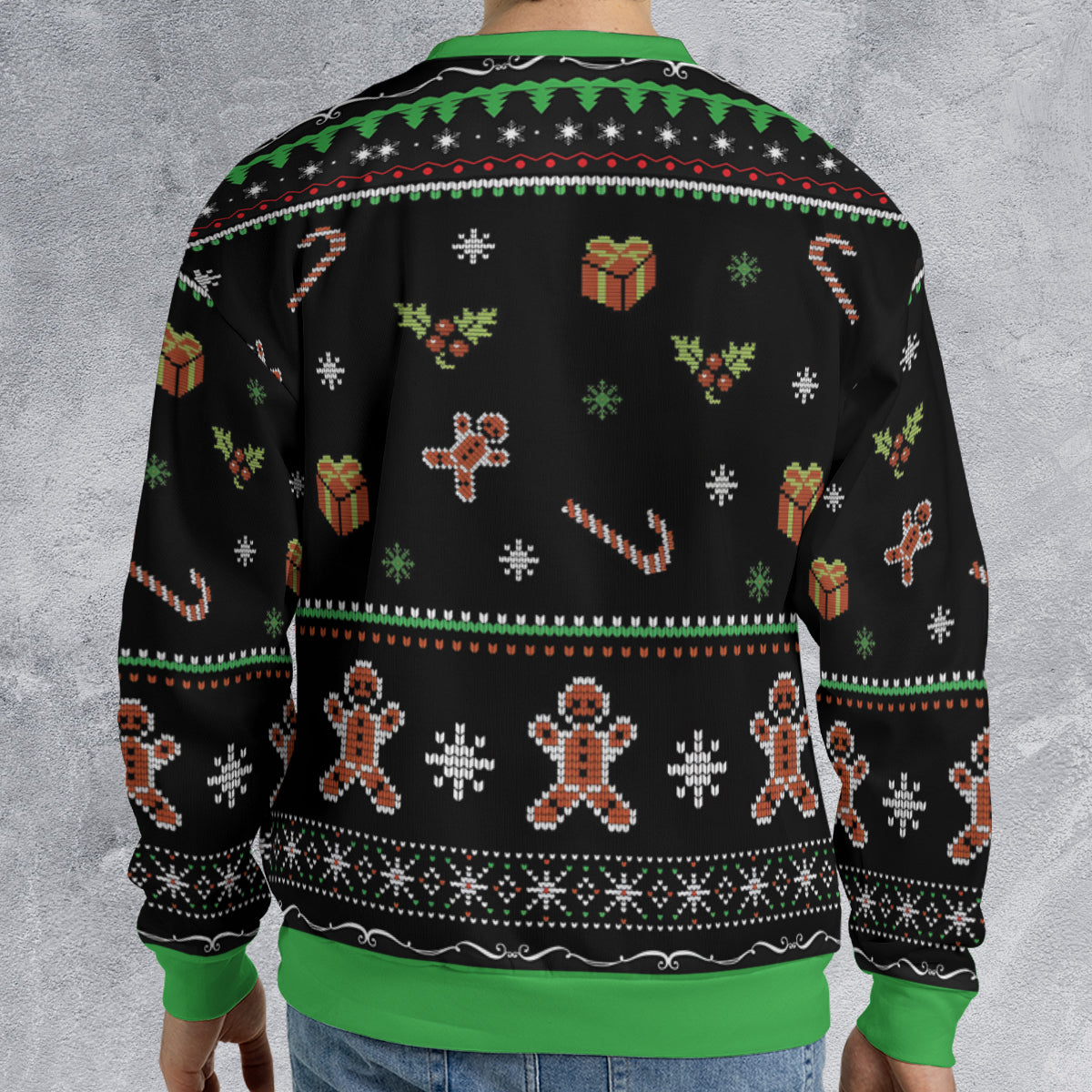 Watch It Santa The Sopranos Ugly Christmas Sweatshirt