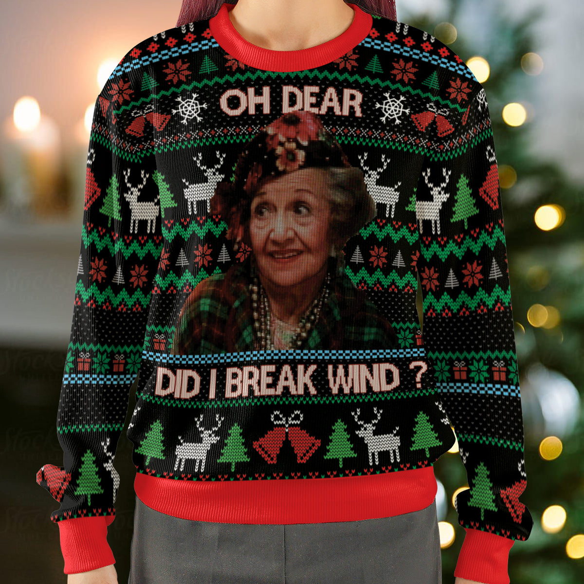 Did I Break Wind Ugly Christmas Sweatshirt