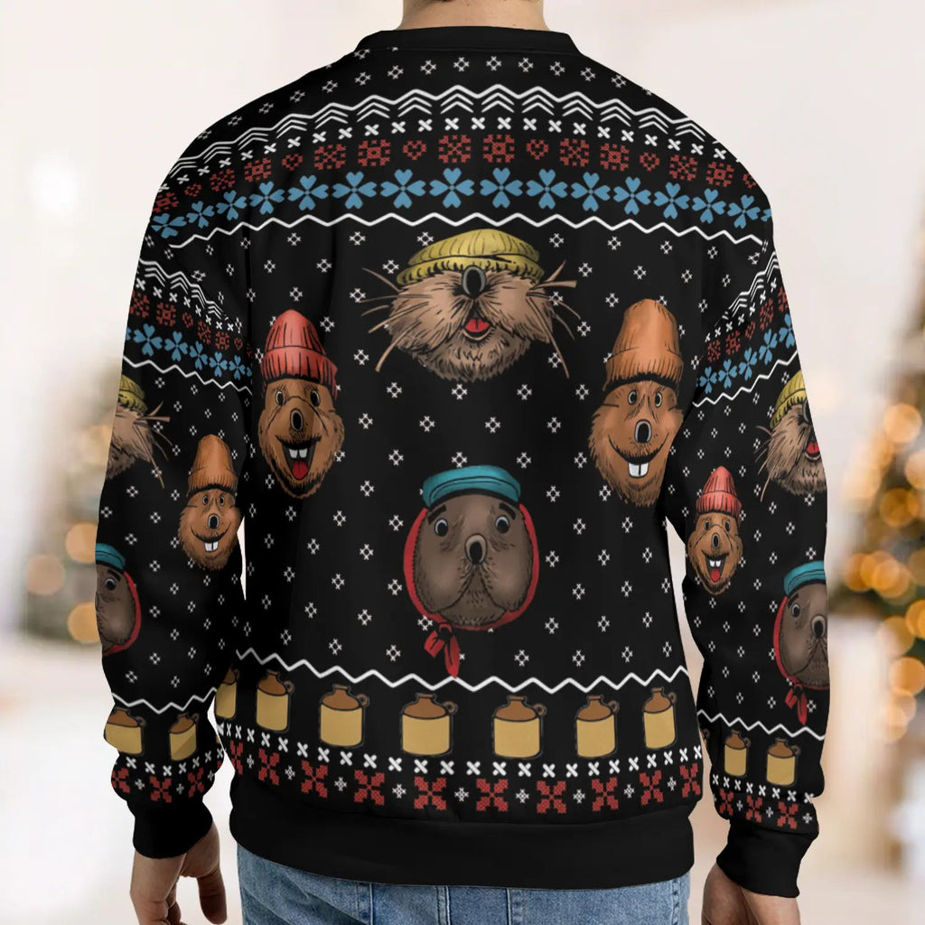 Emmet Otter's Jug-Band Merry Christmas Ugly Christmas Sweatshirt