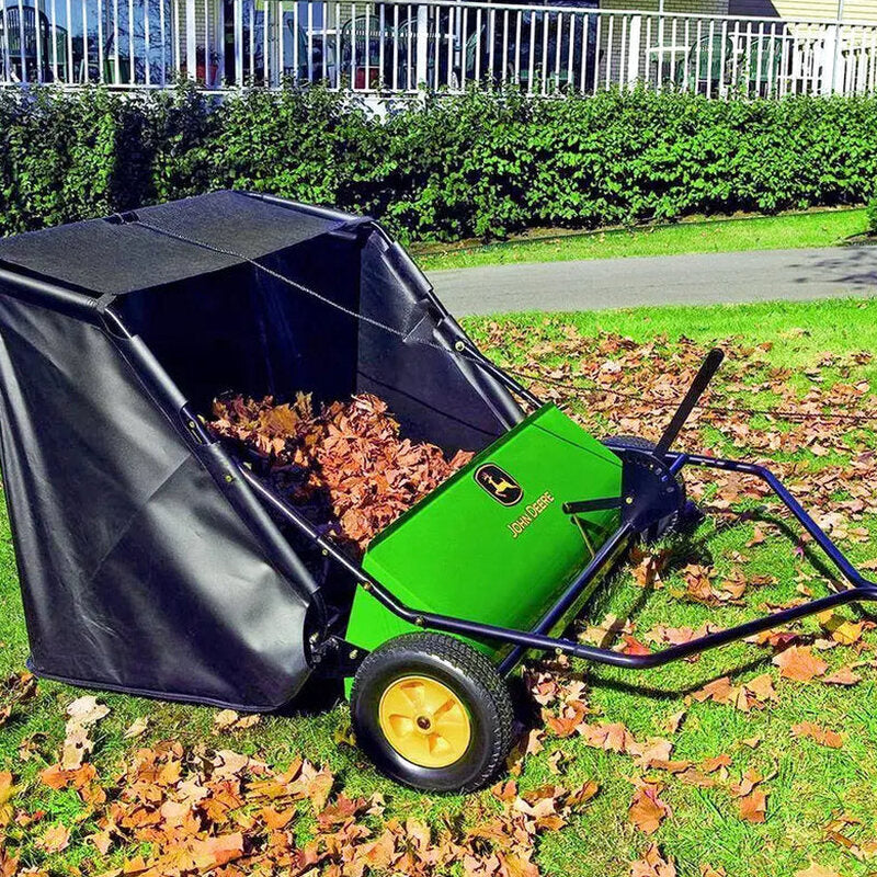 Agri-Fab Tow-Behind Lawn Sweeper 42-Inch 24-Cubic-Foot Capacity