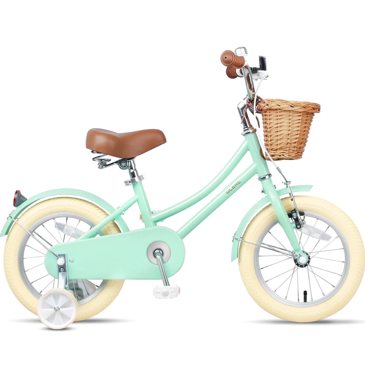 Glerc Girls' Kids' Bike, 12 inch, Pink, Ages 2-4 Years - Little Molly