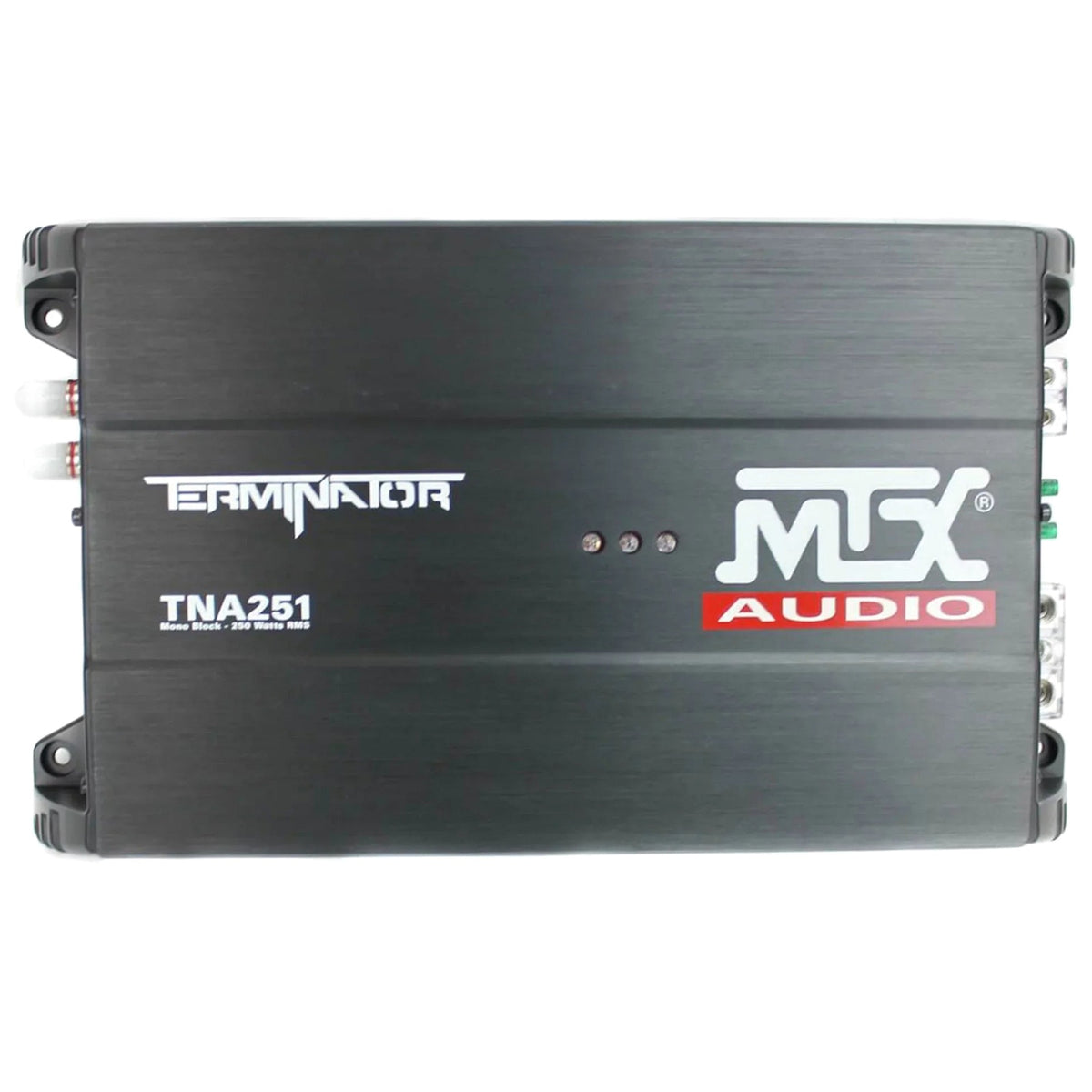 MTX Dual 12in Loaded Car Subwoofer Enclosure With Amplifier And Amp Kit - TNP212D2