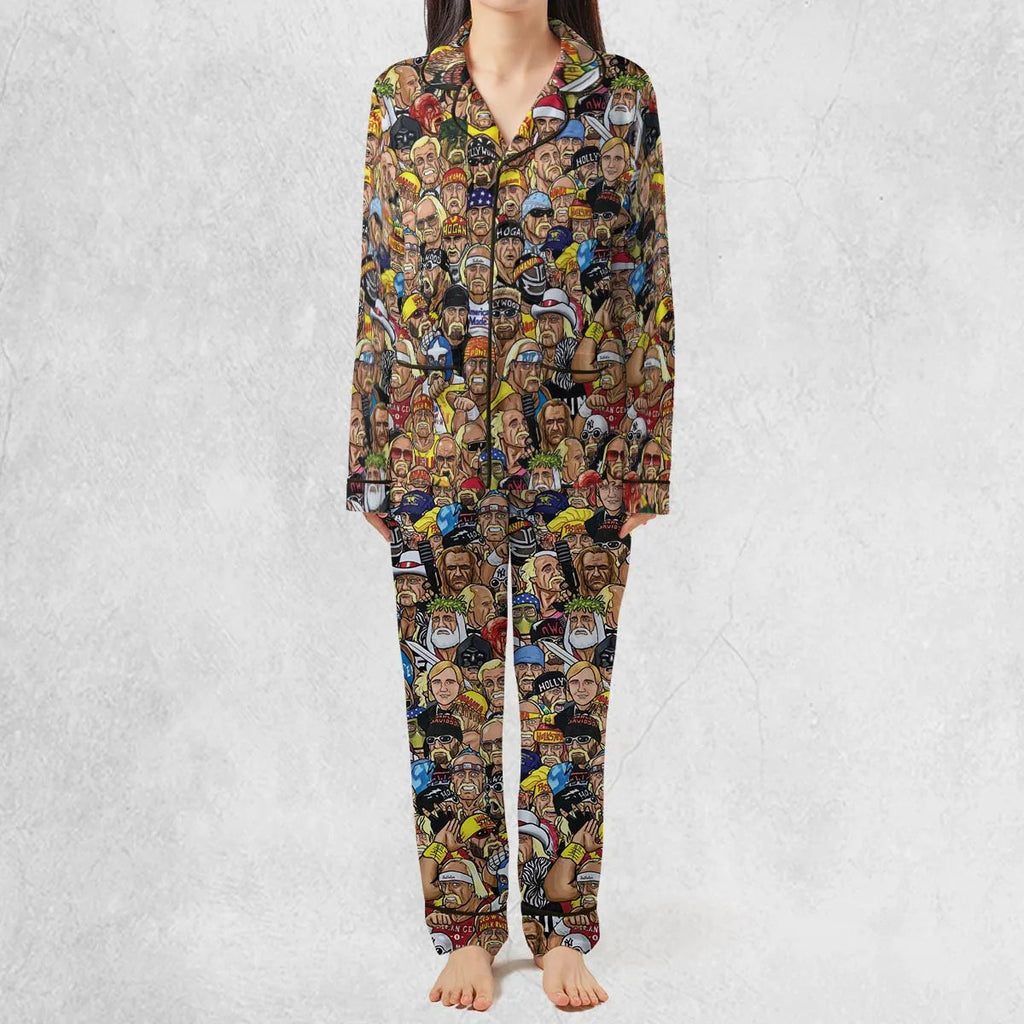 Classic Wrestlers Pajamas Set