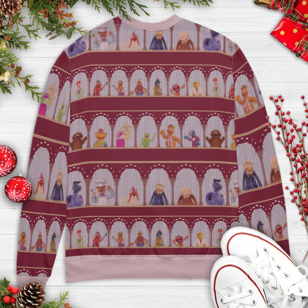 Time To Play Music Ugly Christmas Sweatshirt