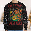 Freddy Flakes A Nightmare on Elm Street Ugly Christmas Sweatshirt