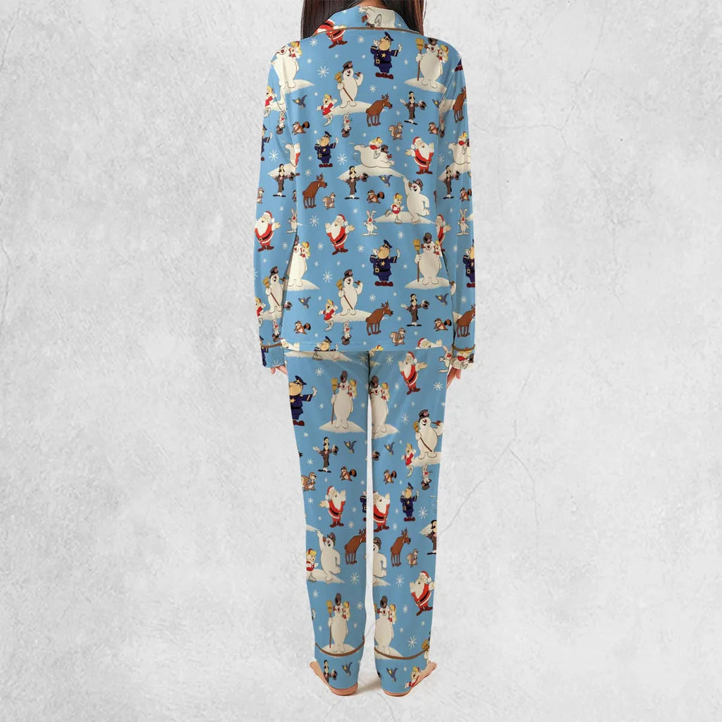 Frosty the Snowman Christmas Characters Pajamas Set