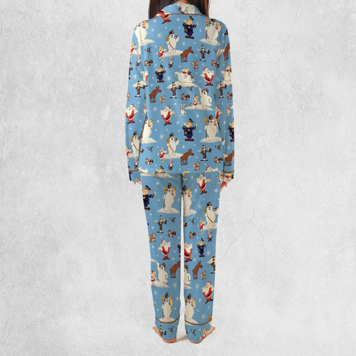 Frosty the Snowman Christmas Characters Pajamas Set