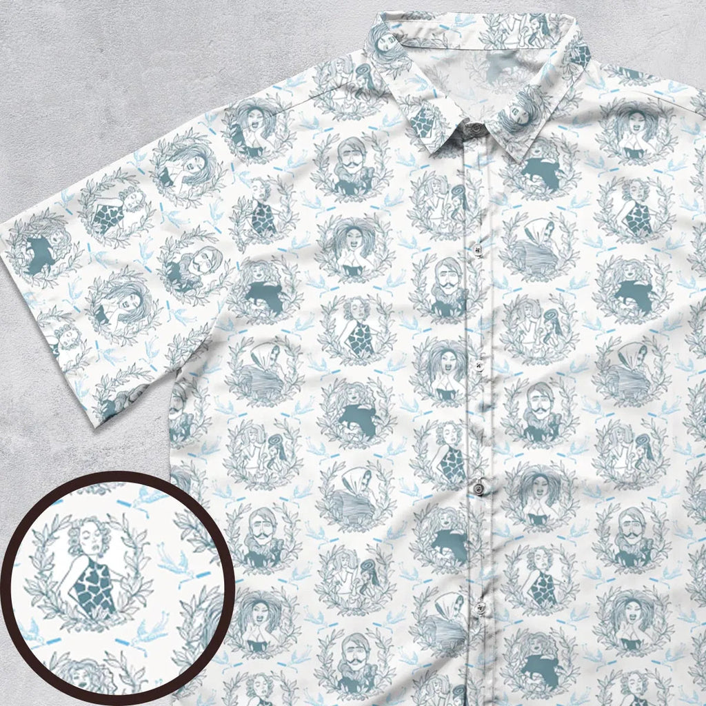 Cult Movie Female Trouble Button Down Shirt