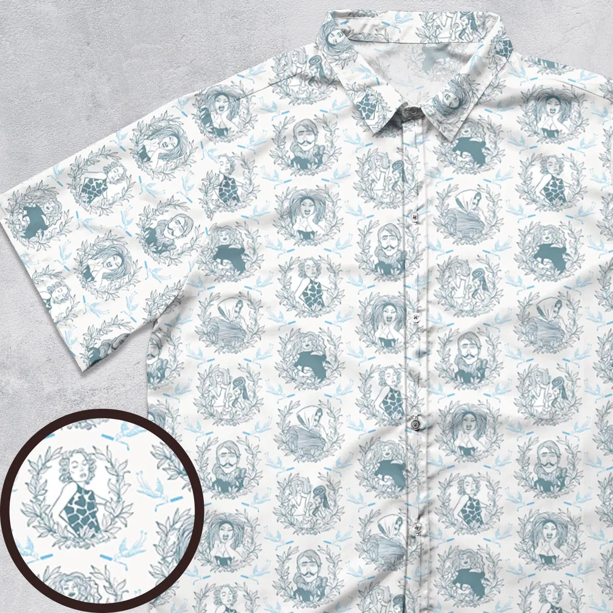 Cult Movie Female Trouble Button Down Shirt