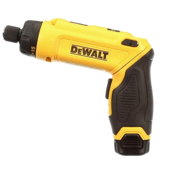 DEWALT 8V MAX Cordless Gyroscopic Screwdriver With Adjustable Handle, (2) 1.0Ah Batteries, Charger, And Bag