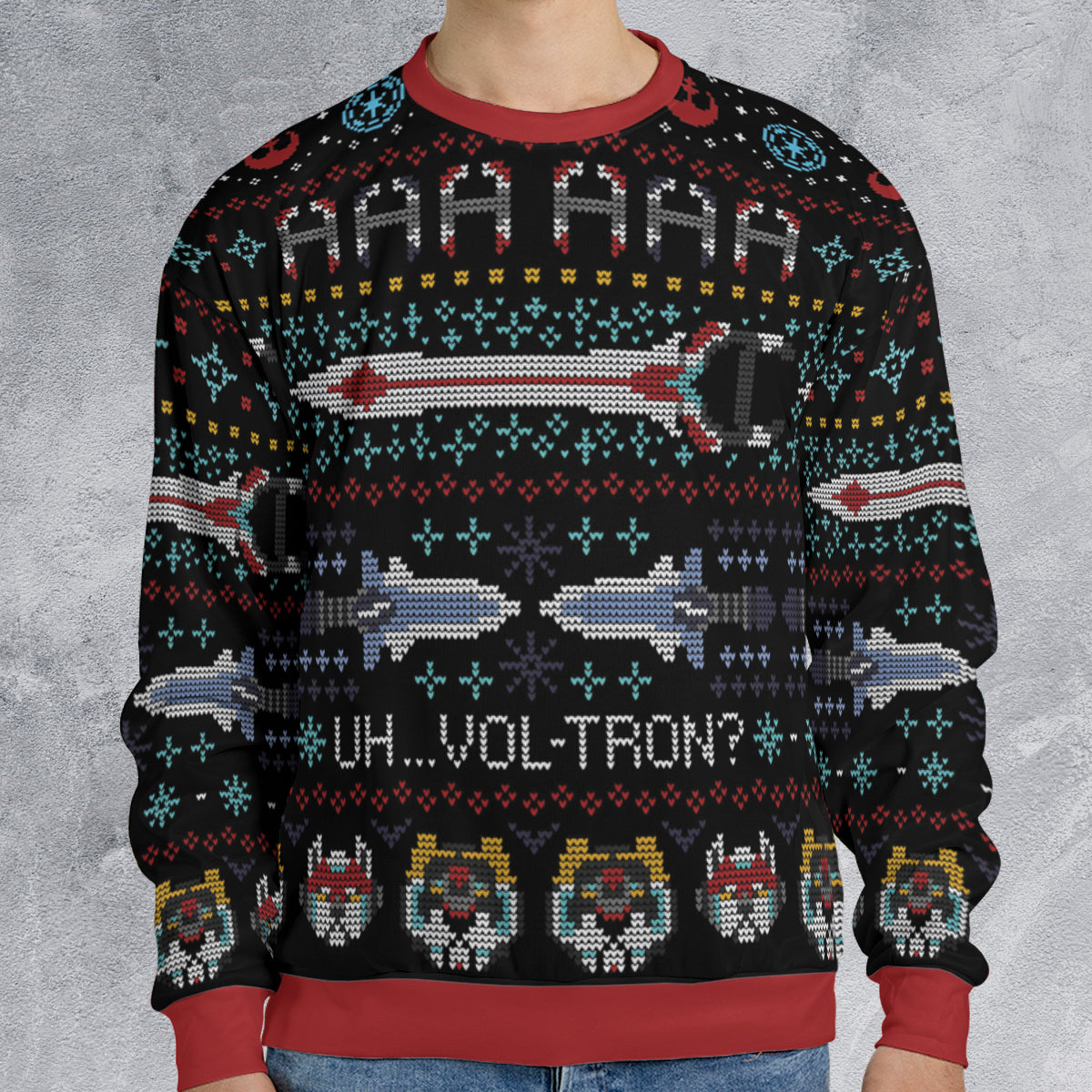 Voltron Holiday Ugly Christmas Sweatshirt
