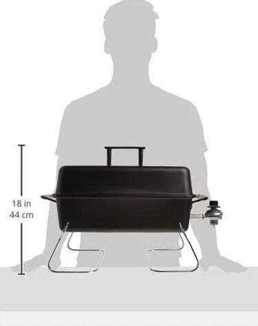 Char-Broil Portable 1-Burner Stainless Steel Propane Gas Grill - 465133010
