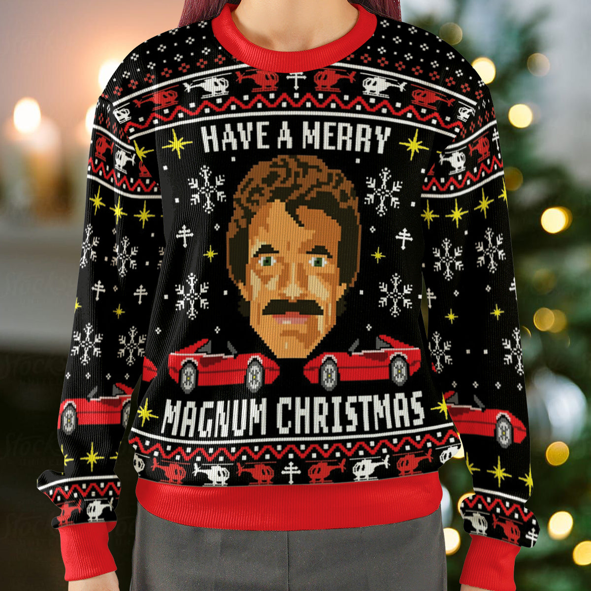 Merry Magnum Christmas Ugly Christmas Sweatshirt
